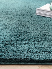 Asiatic Rugs Teal Super Snug Washable Runner - Image 2 of 7