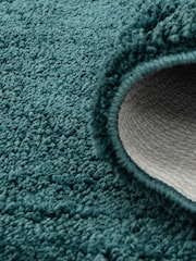 Asiatic Rugs Teal Super Snug Washable Runner - Image 3 of 7
