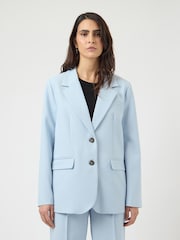 Y.A.S Blue Long Sleeve Blazer - Image 1 of 6