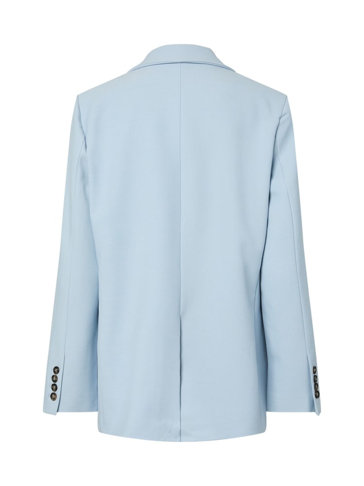 Y.A.S Blue Long Sleeve Blazer - Image 6 of 6
