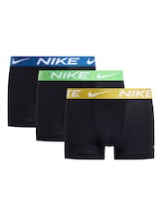 Nike Black Essential Cotton Stretch Trunks - Image 1 of 2