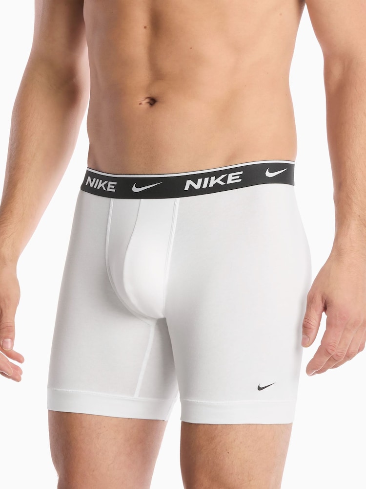 Nike White Essential Stretch Trunks - Image 2 of 5
