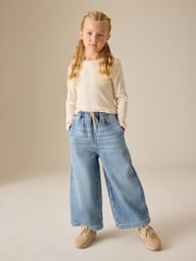Blue Denim Cosy Fleece Lined Jeans (3-16yrs) - Image 2 of 9