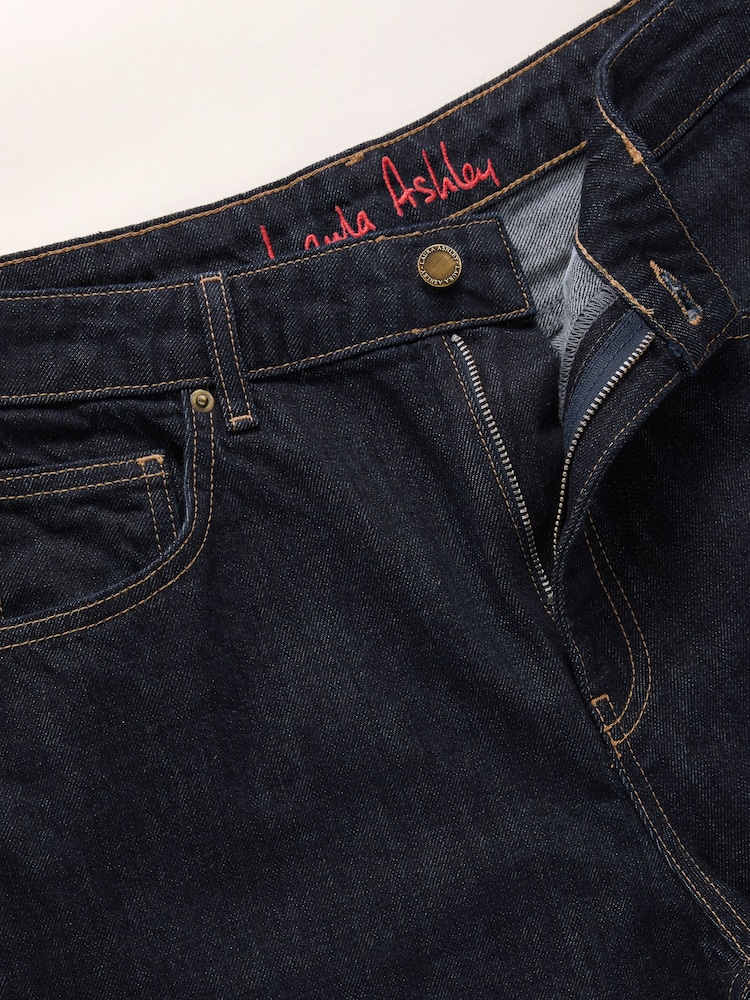 Laura Ashley Indigo Blue Tapered Jeans - Image 2 of 3