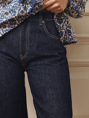 Laura Ashley Indigo Blue Straight Cut Jeans - Image 2 of 4