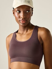 Dare 2b Purple Don't Sweat It II Bra - Image 1 of 10