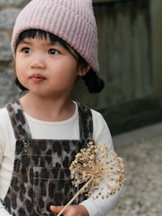 Animal Print Cord Dungarees (3mths-7yrs) - Image 5 of 9