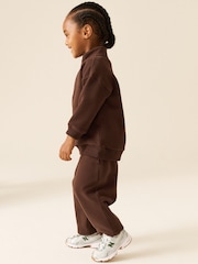 Καφετί της σοκολάτας - Soft Touch Jersey Joggers (3μήνες-7έτη) - Εικόνα 4 από 8