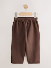 Καφετί της σοκολάτας - Soft Touch Jersey Joggers (3μήνες-7έτη) - Εικόνα 6 από 8