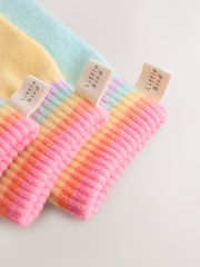 Little Bird by Jools Oliver Multi Pastel Rainbow Gloves 5 Pack - Image 5 of 5