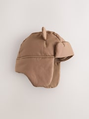 Brown Bear Novelty Lined Trapper Hat (3mths-6yrs) - Image 4 of 6