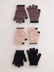 Brown Magic Gloves 3 Packs (3-16yrs) - Image 1 of 3