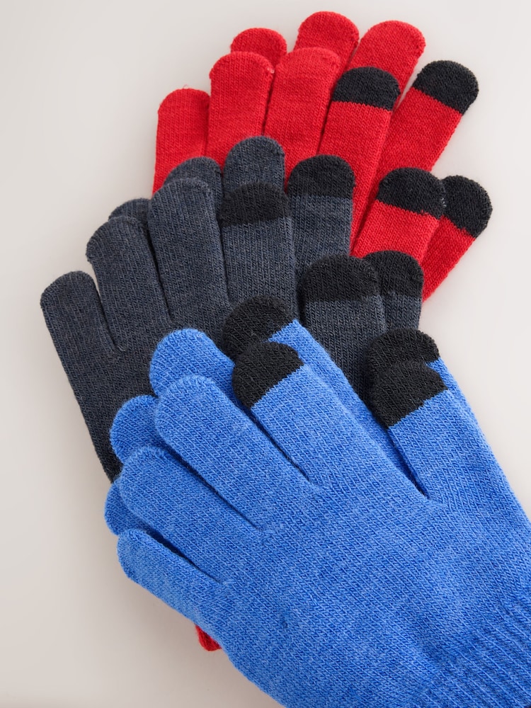 Red/Blue Magic Gloves 3 Packs (3-16yrs) - Image 2 of 3