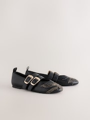 أسود - أحذية ماري جين مرصعة من تشكيلة Forever Comfort® - Image 8 of 10