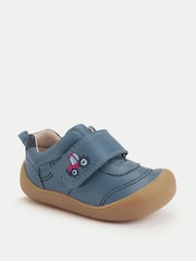 Start-Rite Blue Harvest Leather Toddler First Walking Shoes - Image 5 of 7