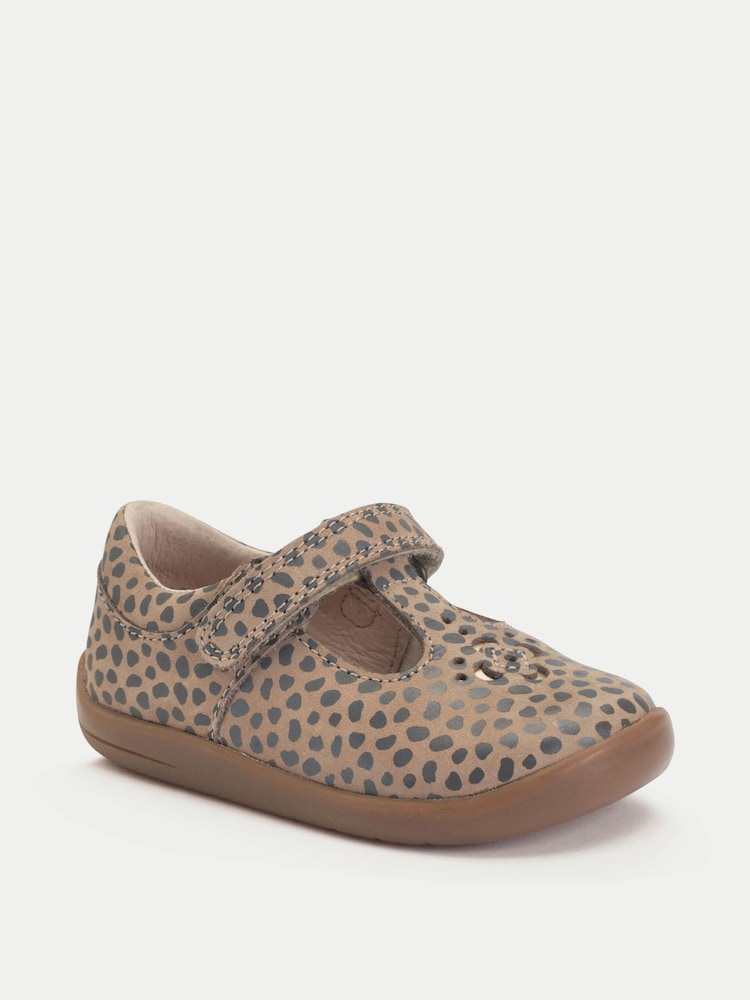 Brun - Chaussures Start-Rite Eternal Leather T-Bar pour tout-petit - Image 2 de 6