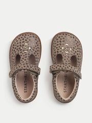 Brun - Chaussures Start-Rite Eternal Leather T-Bar pour tout-petit - Image 4 de 6