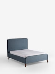 Nina Campbell Clabon Indigo Blue Willis Bed Frame - Image 5 of 5