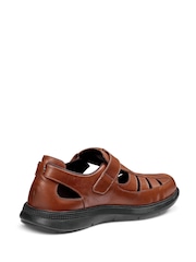 Hotter Brown Marlin Touch-Fastening Outdoors Slippers - Image 3 of 4
