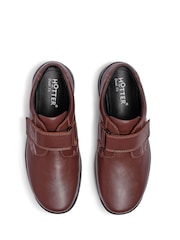 Hotter Brown Sedgwick Touch Fastening Shoes - Image 4 of 4