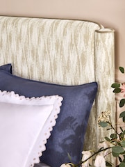 Nina Campbell Rowan Ikat Natural Willis Bed Frame - Image 5 of 6