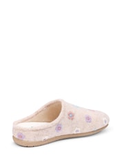 Hotter Blue Standard Fit Season Slip-On Slippers - Image 3 of 4