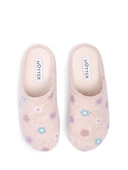 Hotter Blue Standard Fit Season Slip-On Slippers - Image 4 of 4