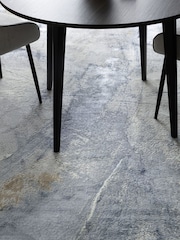 Asiatic Rugs Blue Stellar Brushstroke Rug - Image 2 of 6