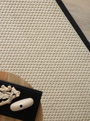 Asiatic Rugs Charcoal Cream Korra Double Loop Rug - Image 2 of 6