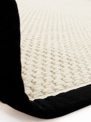 Asiatic Rugs Charcoal Cream Korra Double Loop Rug - Image 7 of 7