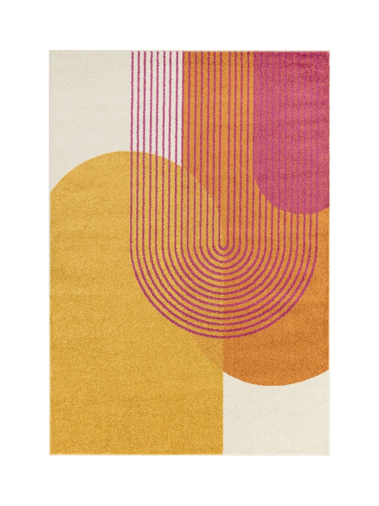 Asiatic Rugs Orange Muse Retro Rug - Image 2 of 6