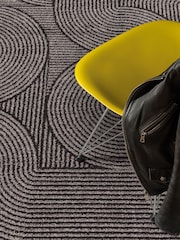 Asiatic Rugs Charcoal Muse Swirl Rug - Image 1 of 6