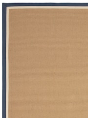 Asiatic Rugs Blue Cream Bordo Boucle Rug - Image 5 of 6