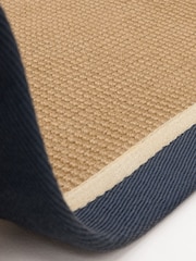 Asiatic Rugs Blue Cream Bordo Boucle Rug - Image 7 of 7