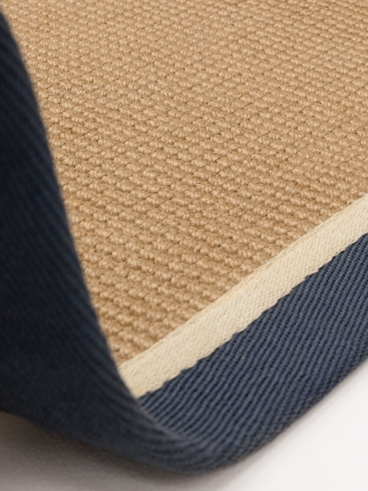 Asiatic Rugs Blue Cream Bordo Boucle Rug - Image 7 of 7