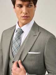 Skopes Green Slim Fit Tailored Fit Redding Suit Jacket - Image 8 of 11
