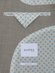Skopes Green Slim Fit Tailored Fit Redding Suit Jacket - Image 10 of 11