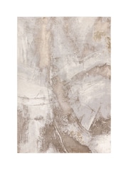 Asiatic Rugs Taupe Stellar Brushstroke Rug - Image 3 of 6