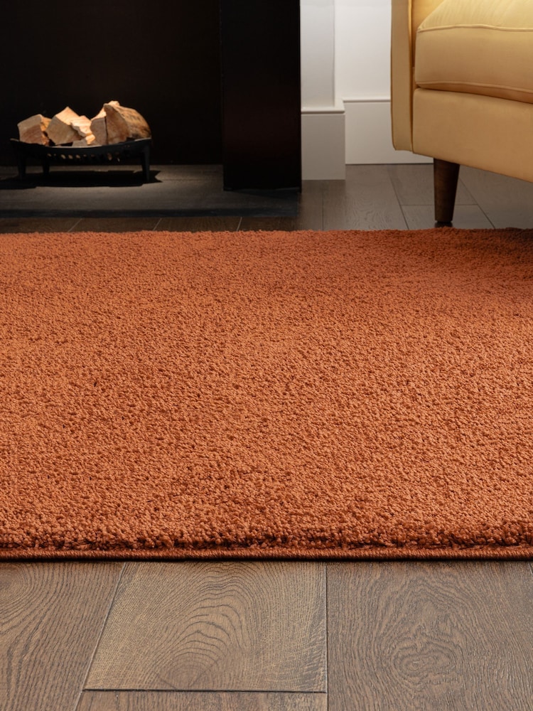 Asiatic Rugs Rust Super Snug Washable Rug - Image 2 of 6