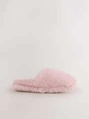 Pink Fur Mule Slippers - Image 3 of 6