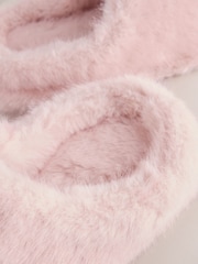 Pink Fur Mule Slippers - Image 6 of 6