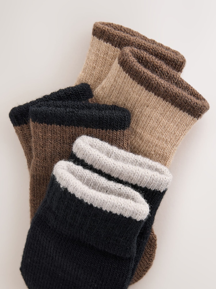 Brown Magic Mitts Gloves 3 Pack (3mths-6yrs) - Image 2 of 3 Brown Magic Mitts Gloves 3 Pack (3mths-6yrs) - Image 2 of 3
