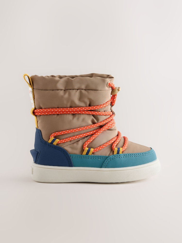 Neutral - Schneestiefel zum Hineinschlüpfen mit Kordelzug - Bild 2 von 5