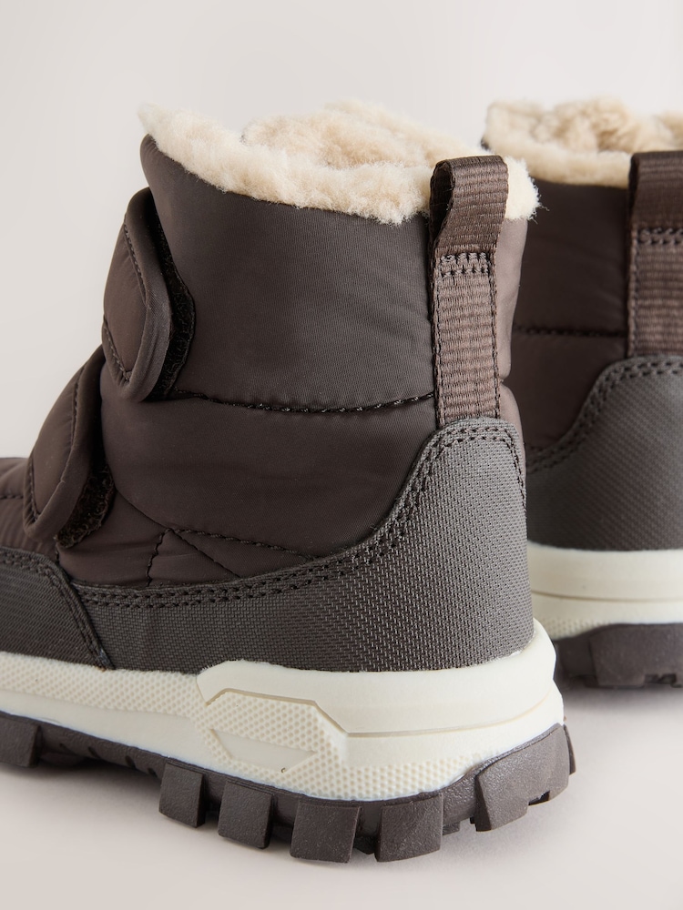 朱古力啡色 - Warm Lined Touch Fastening Walking Boots - 圖片 7/7 朱古力啡色 - Warm Lined Touch Fastening Walking Boots - 圖片 7/7