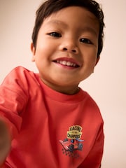 Red Racing Car Long Sleeve Back Graphic T-Shirt (3mths-7yrs) - Image 5 of 9