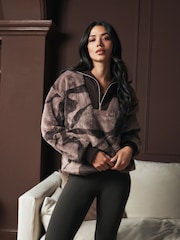 B by Ted Baker Fur Lounge Top - Image 1 de 5