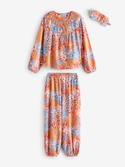 Never Fully Dressed Orange Mermaid Balloon Trousers Pyjamas - Image 7 of 12