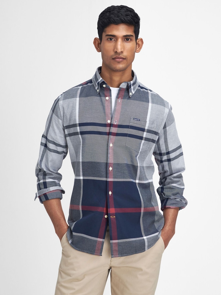 Barbour® Dark Green Dunoon Tartan Shirt - Image 1 of 9 Barbour® Dark Green Dunoon Tartan Shirt - Image 1 of 9