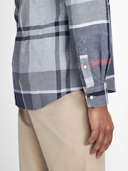Barbour® Dark Green Dunoon Tartan Shirt - Image 6 of 9