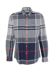 Barbour® Dark Green Dunoon Tartan Shirt - Image 8 of 9